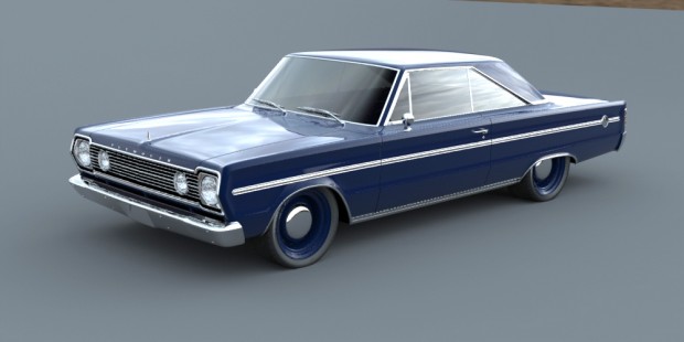 Design 1966 Plymouth Pro Touring Concept