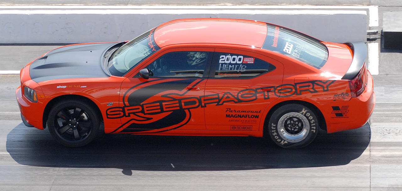 SpeedFactory 426 Charger Again Sets World Record Quarter Mile Time for 