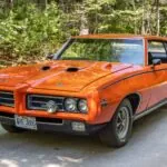 Frontansicht schräg links des angebotenen 1969 Pontiac GTO Judge