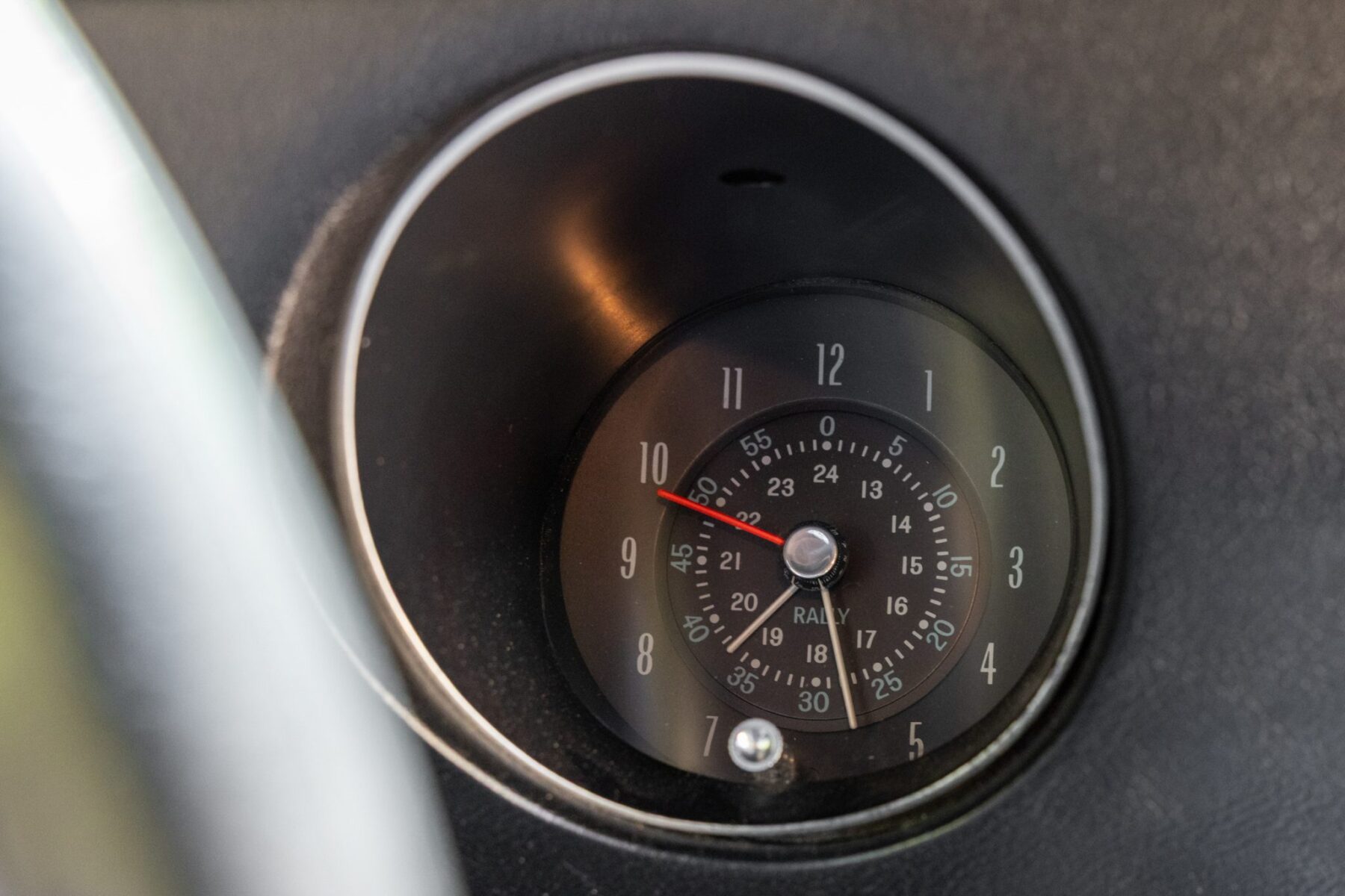 Tachometer des Pontiac GTO Judge mit rund 63.000 angezeigten Meilen