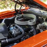 Motorraum mit 400-cui-Ram-Air-III-V8 des angebotenen 1969 Pontiac GTO Judge