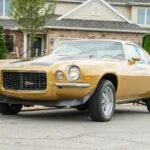 Frontansicht schräg links des angebotenen 1972 Chevrolet Camaro Z28