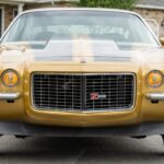 RS-Grill und Doppelscheinwerfer des angebotenen 1972 Chevrolet Camaro Z28