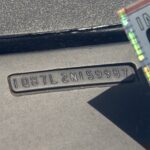 Eingeschlagene Fahrgestellnummer des angebotenen 1972 Chevrolet Camaro Z28
