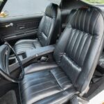 Schwarze Vordersitze und Mittelkonsole des angebotenen 1972 Chevrolet Camaro Z28