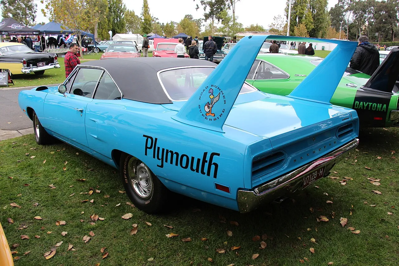 Plymouth Superbird von 1970 schräg von vorne