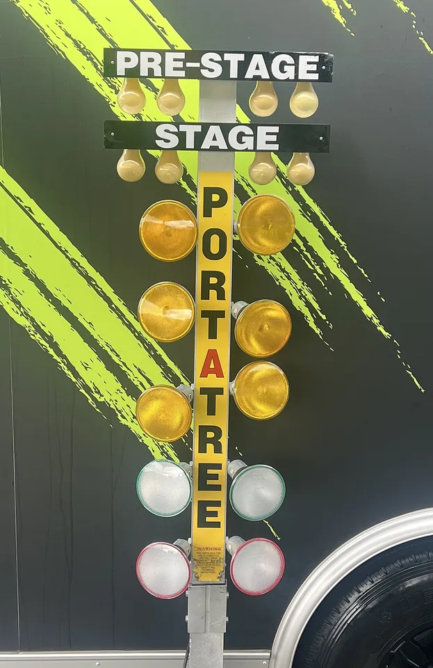 Drag-Racing-Startampel mit Pre-Stage-, Stage- und Startleuchten